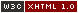 validate xhtml 1.0
